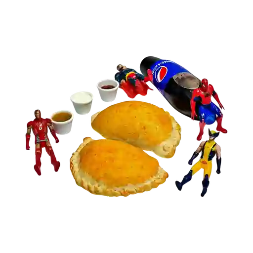 2 Panzerotti Camp + Gaseosa 1.5 l