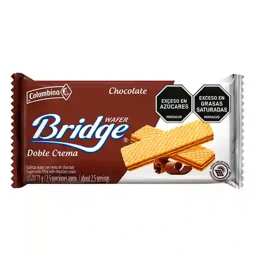 Bridge Galleta de Chocolate con Doble Crema