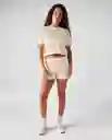 Short Mujer Crudo Talla 8 652G002_CRU110105 Americanino