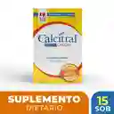 Calcitral Medicamento Granulado Sabor Naranja