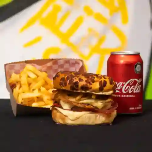 Hamburguesa Ibérica en Combo