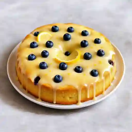 Torta de arándanos limón