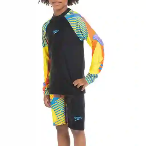 Camiseta Manga Larga Sns Jr Street Masculina 0099 10 Speedo