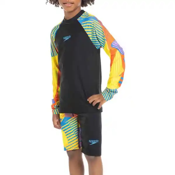 Camiseta Manga Larga Sns Jr Street Masculina 0099 10 Speedo