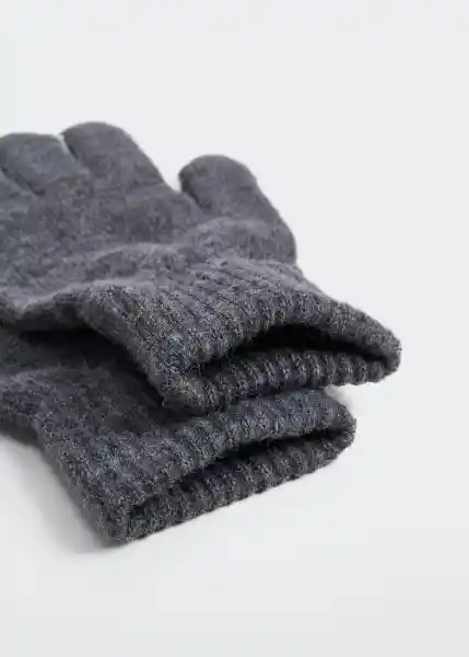 Guantes Touch Gris Oscuro Vigore Talla 99 Hombre Mango