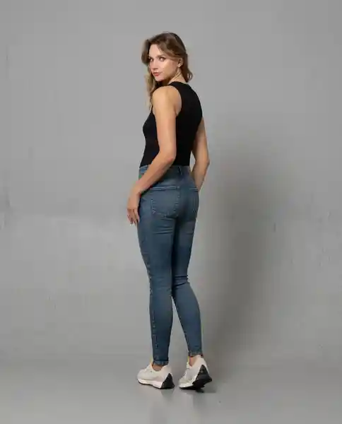 Jean Mujer Azul Talla 10 231G004 Rifle