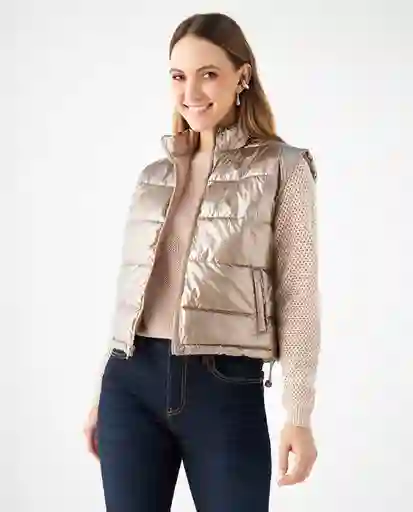 Chaqueta Bronce Rosa Medio Talla M 429F102 Esprit