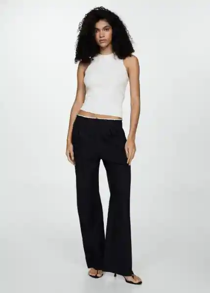 Top Karl Crudo Talla S Mujer Mango