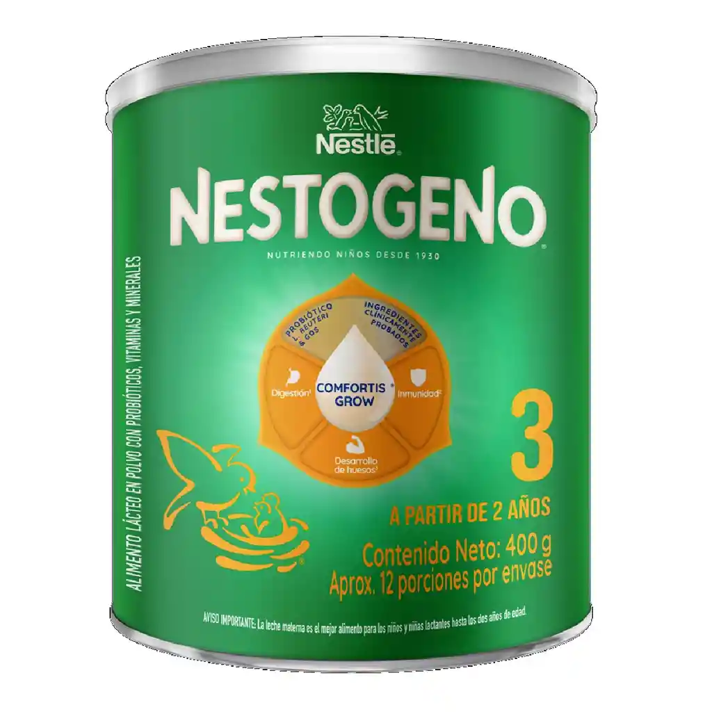 Alimento Lacteo Nestogeno 3 X
