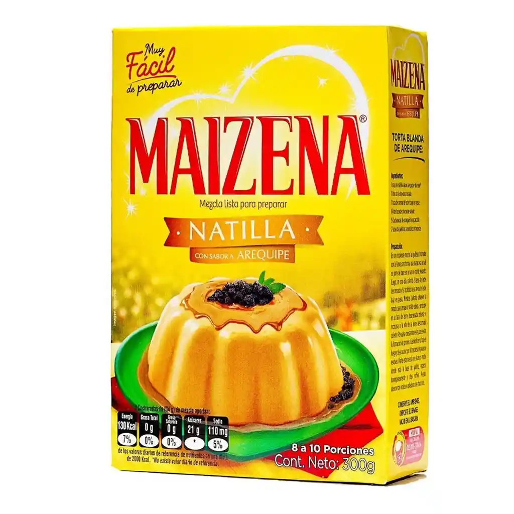 Maizena Mezcla para Natilla sabor a Arequipe