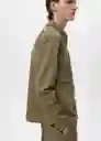 Chaqueta Alicudi Khaki Talla S Hombre Mango