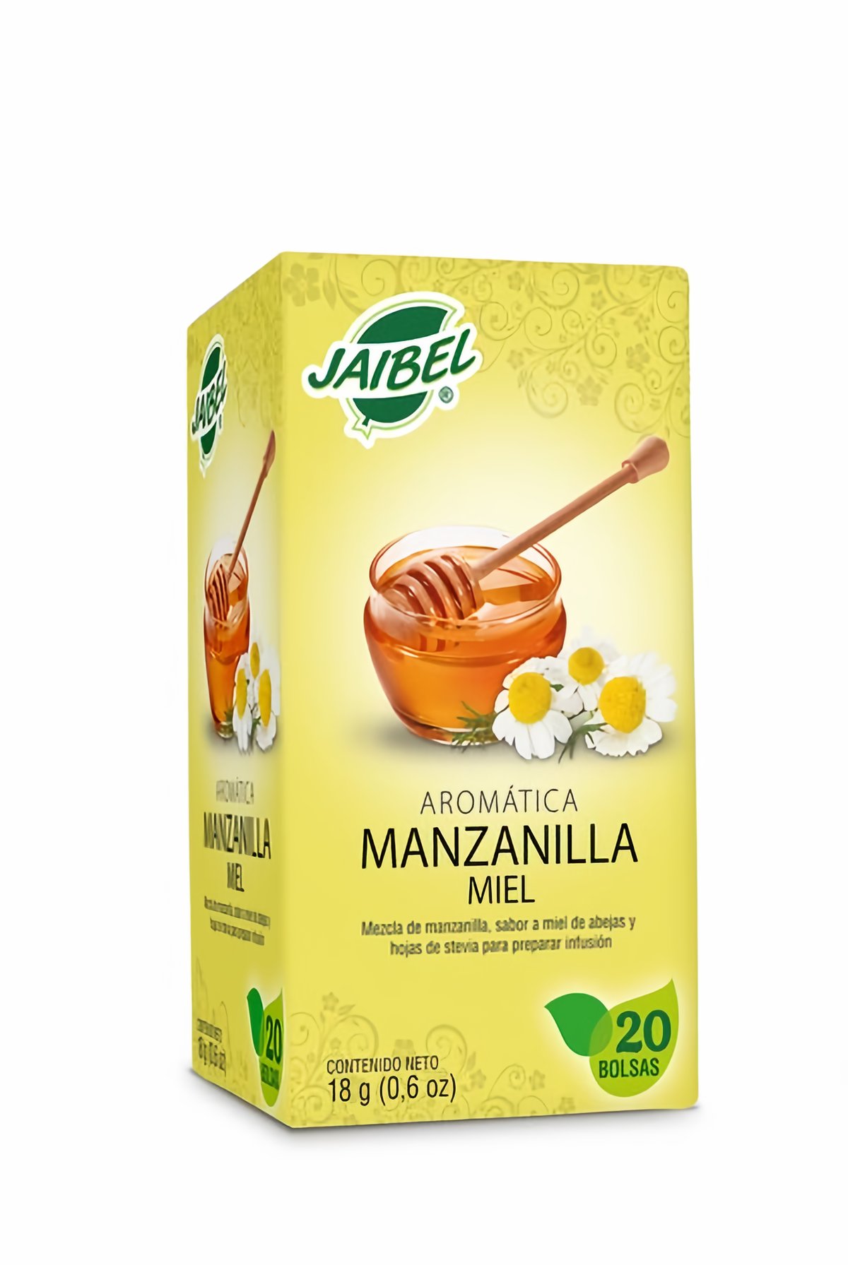 Jaibel Aromática Manzanilla Miel 18 g