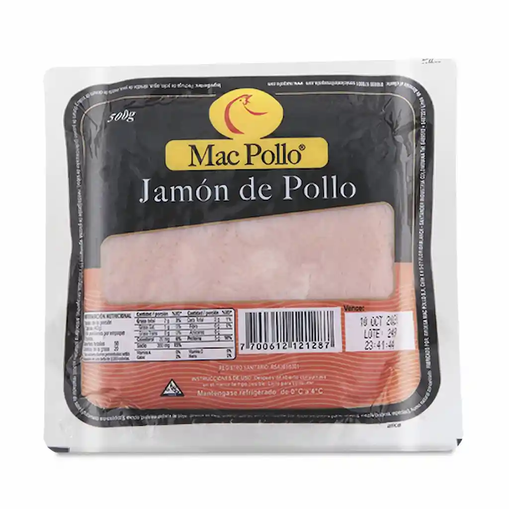 Mac Pollo Jamón de Pollo