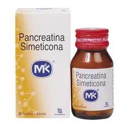 MK Pancreatina (170 mg) Simeticona (80 mg)
