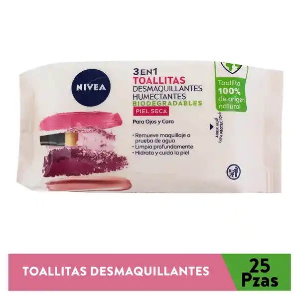Nivea Toallas Desmaquillante Piel Seca