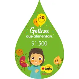 Goticas De Alimentacion Generacion Con Cero Desnutricion