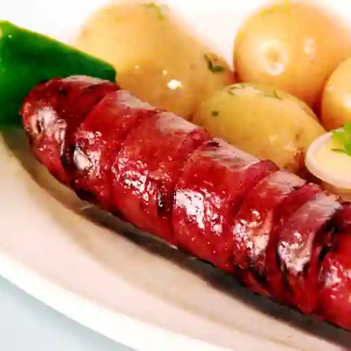 Chorizo con papa