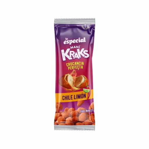La Especial Maní Kraks Sabor a Chile Limón