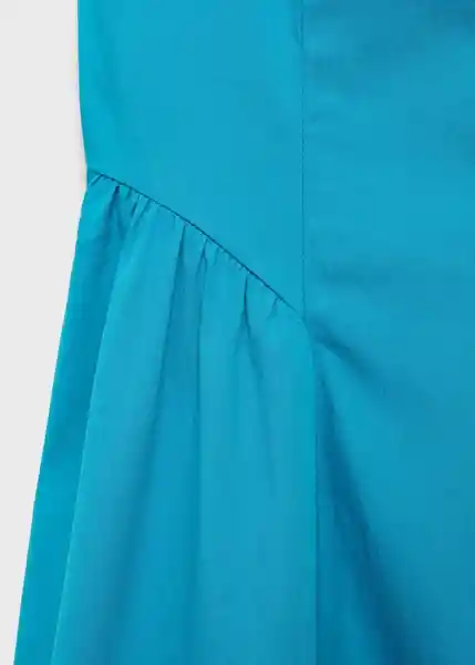 Vestido Nicole Azul Talla S Mujer Mango