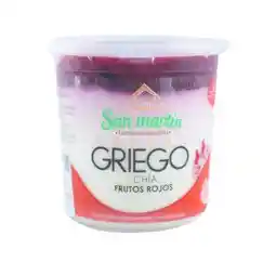Yogurt Griego Vainilla+frutos Rojo