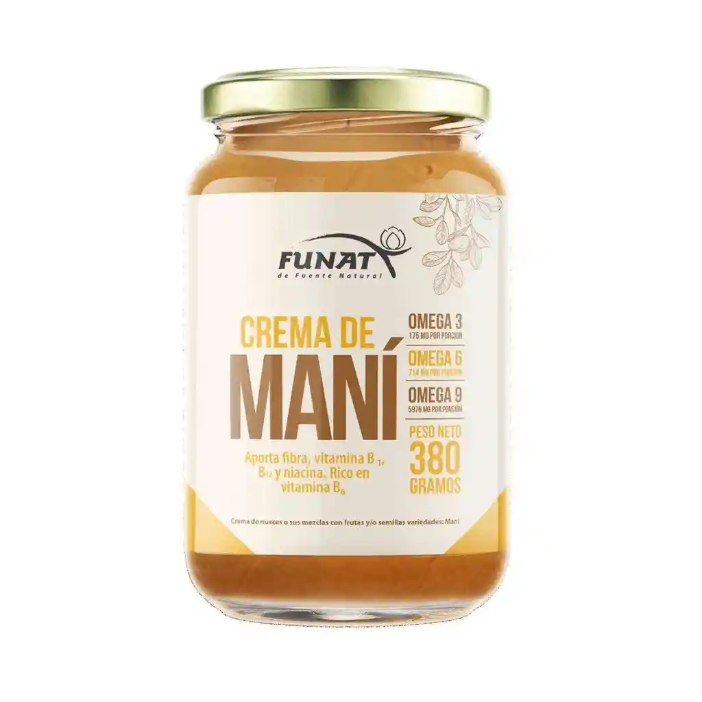Funat Crema de Maní Natural