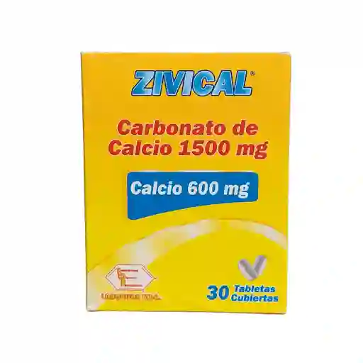 Zivical Tabletas (1500 mg / 600 mg)