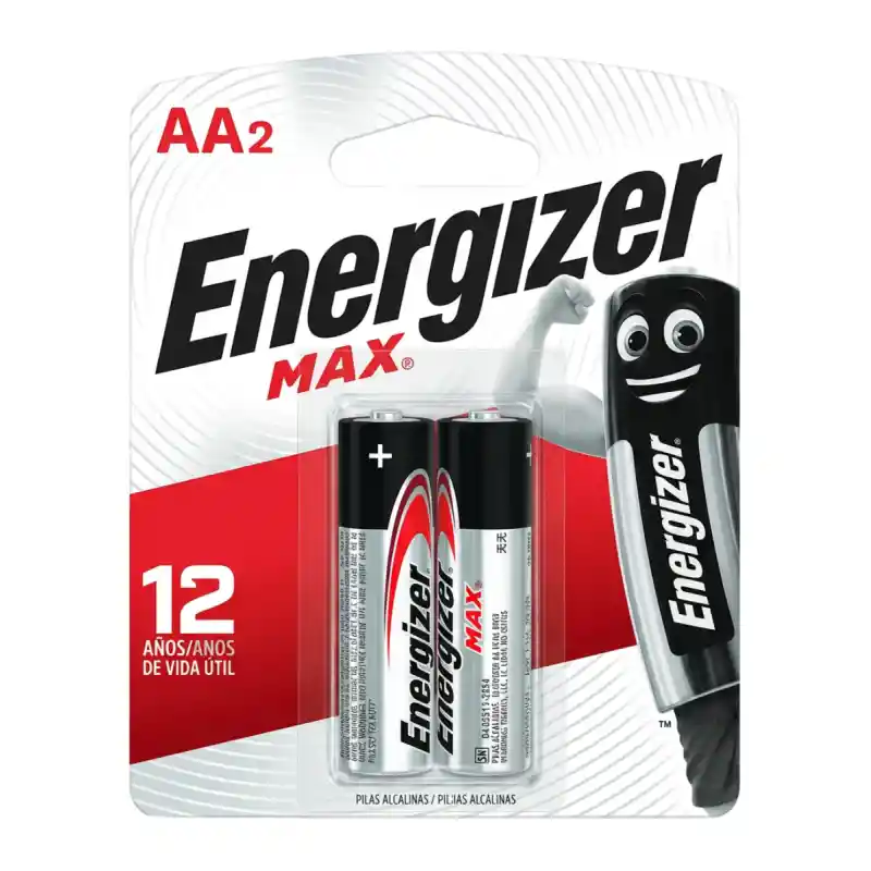 Pila Energizer Max Alcalina AAx2 und