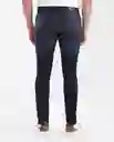 Jean Súper Slim Azul Dark Ultraoscuro Talla 30/32 Chevignon