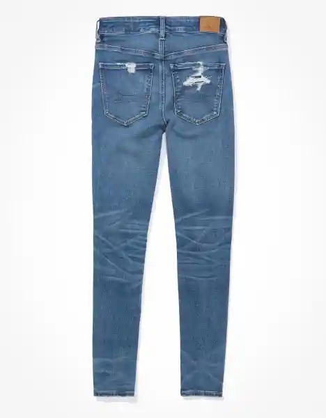 Jean Short High-Rise Jegging Mujer Azul Talla 10 American Eagle