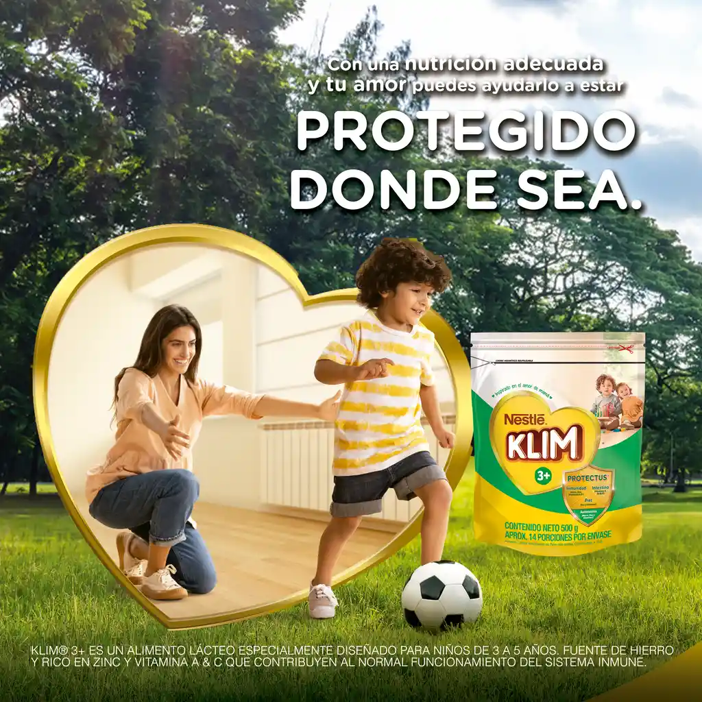Alimento lácteo KLIM 3+ x 500g