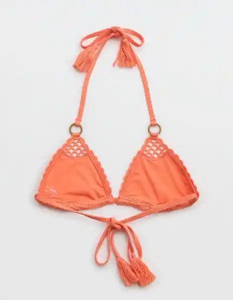 Vestido de Baño Aerie Naranja Talla LARGE 5035552 American Eagle