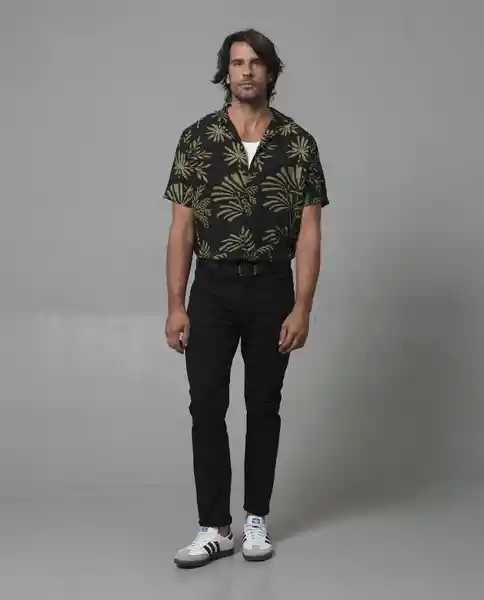 Camisa Hombre Negro Talla L 119G000_NEG194007 Rifle