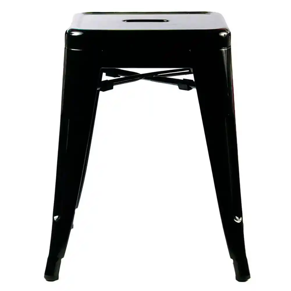 M + Design Banquito Spot Negro 38 X 38 X 44