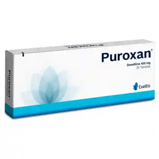 Puroxan (400 mg) 20 Tabletas