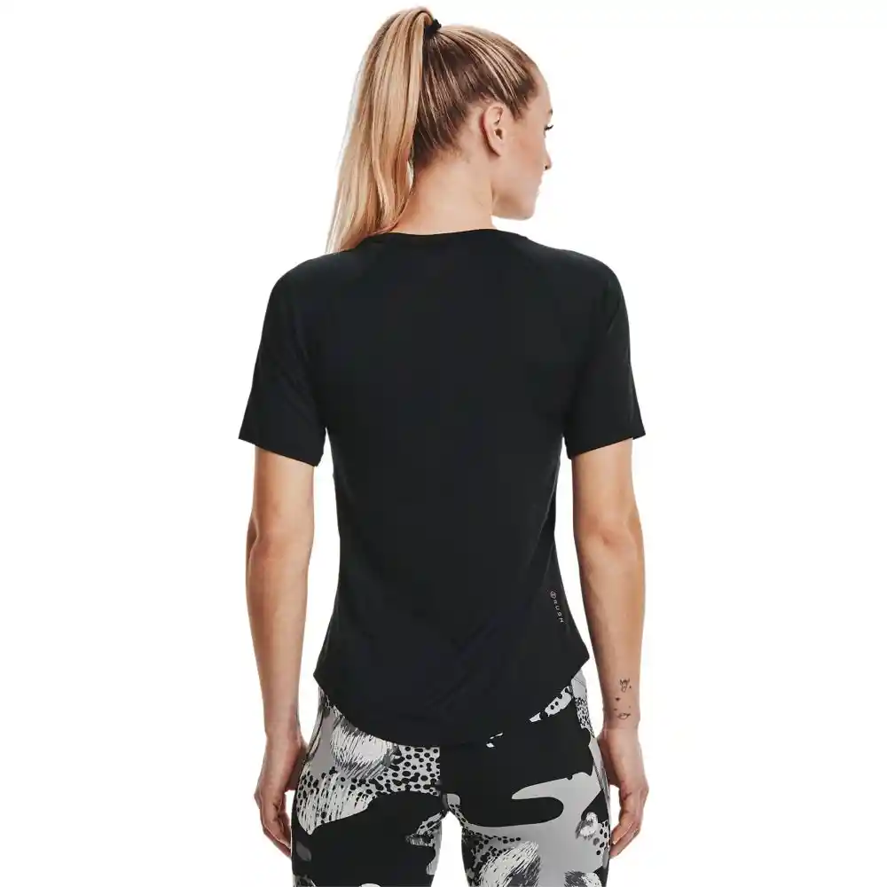 Ua Rush Ss Talla Lg Camisetas Negro Para Mujer Marca Under Armour Ref: 1368178-001