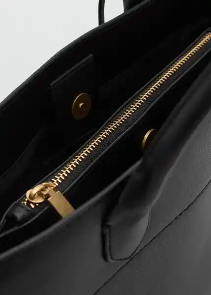 Bolso G Nova Negro Mujer Mango