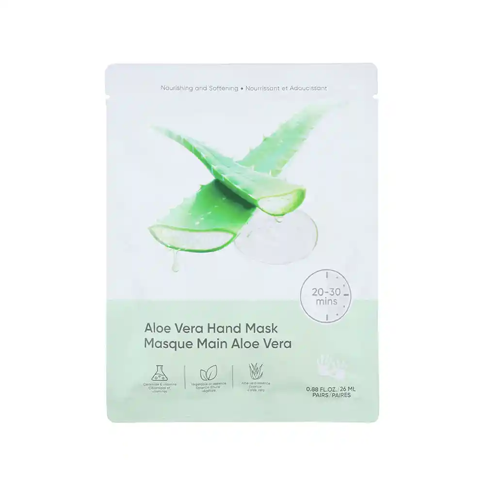 Mascarilla Para Manos Aloe Vera