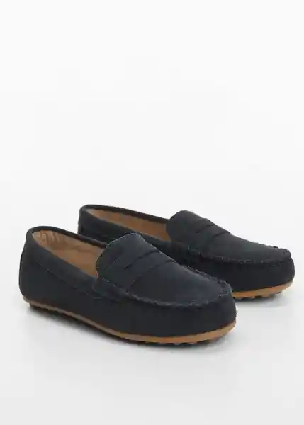 Zapatos Raula Niños Navy Talla 35 Mango