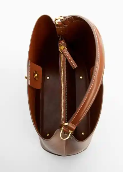 Bolso G Miguel Cuero Talla 99 Mujer Mango