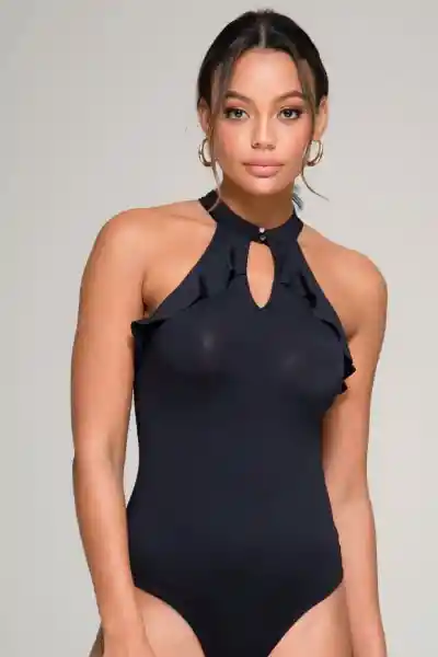 Body Alysha Color Negro Talla XS Ragged