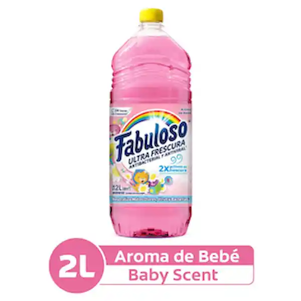 Fabuloso Limpiador Líquido Multiusos Aroma Bebé