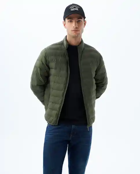 Chaqueta Hombre Verde Talla XL 820e000 Americanino