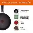 Sarten Imusa Aluminio Antiadherente Tapa de Vidrio 2 Piezas Gris