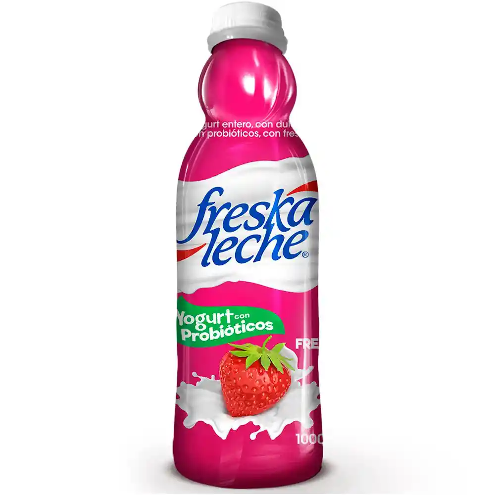 Freskaleche Yogurt con Probióticos Sabor a Fresa