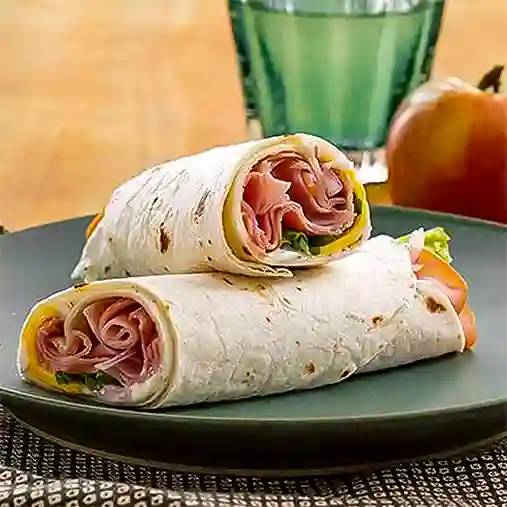 Wrap de Jamón y Queso