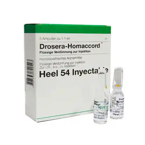 Drosera Homaccord Ampolla Inyectable 