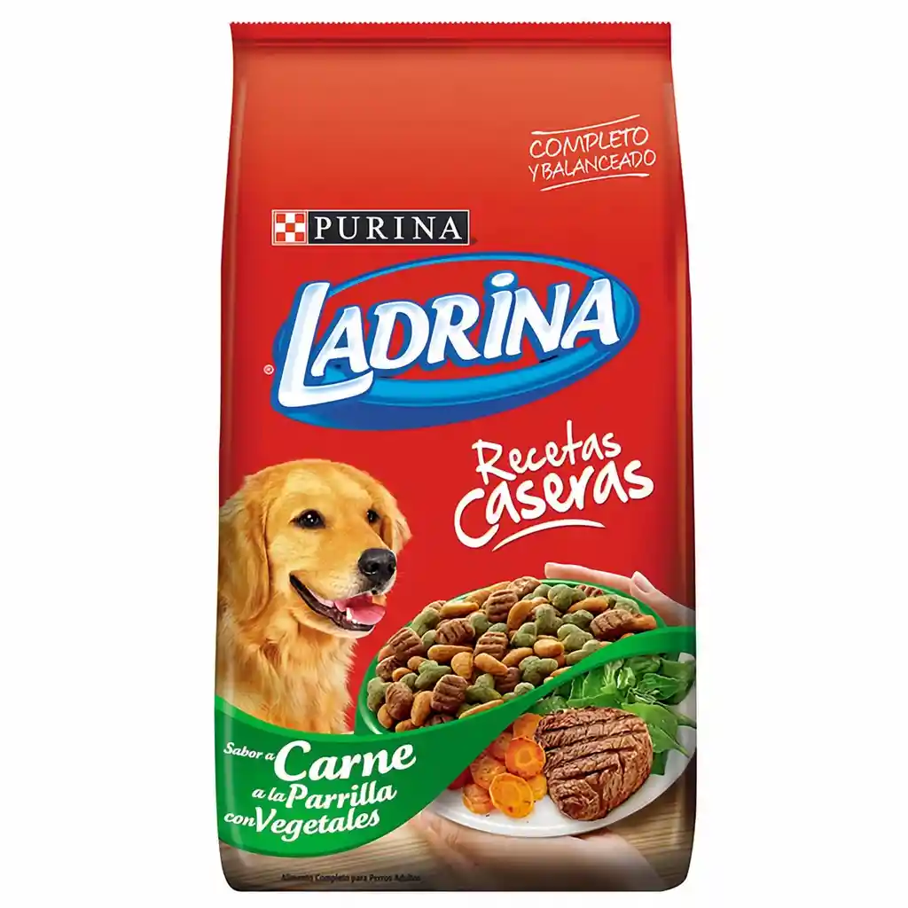 Ladrina Alimento Para Perro Carne y Vegetales 4 Kg