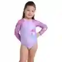 Vestido de Baño Manga Larga Mermadoodle Bebe Femenino Multicolor-04