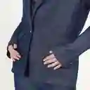 Chaqueta Tipo Denim Azul Talla S 547192