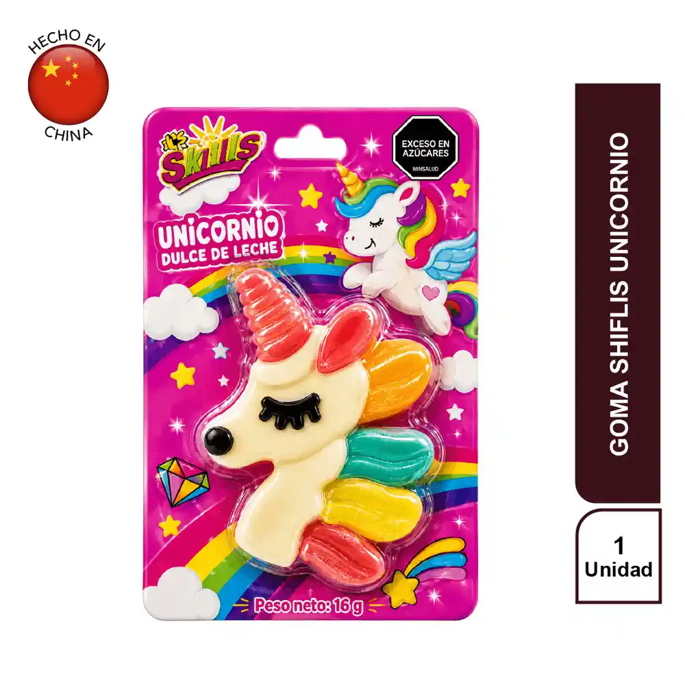 Shiflis Goma Unicornio